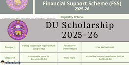 Delhi University Scholarship 2026